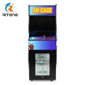 Gran oferta de máquinas de videojuegos verticales, armarios arcade clásicos con enfriador