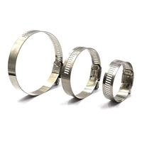 Collier de serrage en acier inoxydable de type américain 304 8mm 13mm 20mm 38mm 64mm 70mm 80mm 110mm 245mm