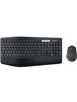 Ensemble clavier et souris sans fil Logic MK850 2.4G, clavier fin taille standard avec touches multimédias, design ergonomique pour le jeu et le bureau