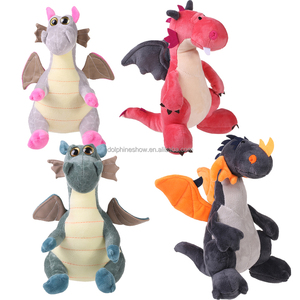 Peluche de nutria dragón de 2 lb con brazos largos para abrazar, extremidades apretables, almohada sensorial para aliviar la ansiedad, animal de peluche para niños - Product Image 3