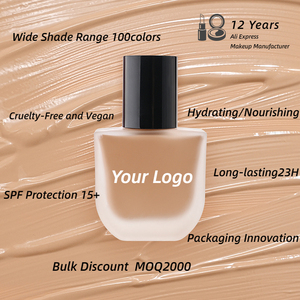 Bestseller <span class=keywords><strong>Fondotinta</strong></span> di Alta Qualità Impermeabile e Opaco a Lunga Durata per Donne di Colore <span class=keywords><strong>SPF</strong></span> 15 - Product Image 4