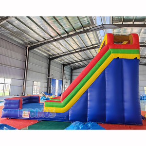 Tobogán Inflable Doble de Colores, Tobogán Inflable de PVC Resistente de Grado Comercial Apto para Eventos de Alquiler. - Product Image 4