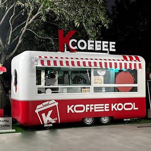 Camion de restauration mobile pour sites touristiques, multifonctionnel, pour marché nocturne, boissons froides, café, plats gastronomiques, 220v - Product Image 2