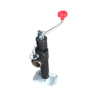Cric manuel avec jambe articulée pour camping-car, caravane, camion, remorque, crics de mise à niveau pour camping-car, cric de remorque de 5000 livres