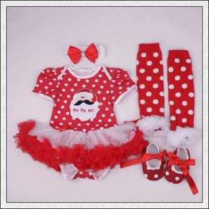 Vestidos para Niñas, Conjuntos de Ropa con Diseño Navideño, Conjuntos de Vestidos para Bebés, Venta al por Mayor en China - Product Image 6
