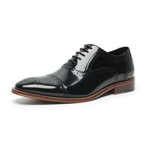 Zapatos Casuales de Otoño para Hombre, Estilo Inglés, de Cuero, Hechos a Mano con Tecnología Goodyear, Transpirables, Ligeros y Sin Cordones - Product Image 5
