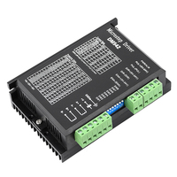 DM542 57-56/76/82/100/112 Driver Microstep Hibrida dengan Motor Stepper Nema23 24V DC Papan MACH3 3/4 Axis CNC Router