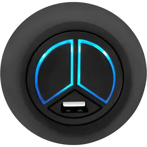 Круглый ручной работет 2 кнопки 5 контактный разъем Замена Совместимость мощность Окина электрифицированный подъемник кресло качалка переключатель с USB