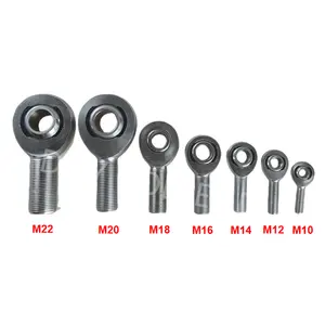 Manufacturer Price Fisheye M16*1.5 Rod End Bearing M16 M18 Ball Joint Bearings uniball