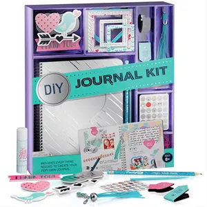 Diy Journaling Set Beginner Zuivel Diy Journal Kit Briefpapier Notebook Set Plakboek En Dagboek Benodigdheden Set
