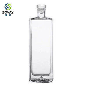 Bottiglia Quadrata da 500ml per <span class=keywords><strong>Whisky</strong></span>, Gin, Vodka, Bottiglia in Vetro per Liquori e Alcolici - Product Image 6