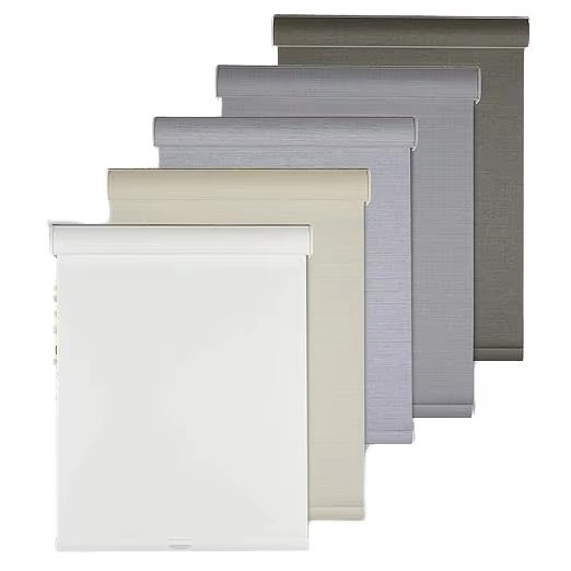 Smart Modern Motorized Electric Window Shades Curtains Home Office Kitchen Roller Blinds Built-In Installation Technique Plain · image 13