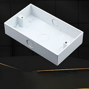 Typ <span class=keywords><strong>86</strong></span> PC Flammhemmende 86x86x35mm Außenhandels-Anschlussdose für Elektronik- und Instrumentengehäuse - Product Image 2