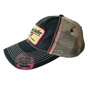 Casquette de baseball 6 panneaux en maille dégradée, personnalisée, originale, tendance, élégante, respirante, pour un look décontracté, idéale pour les voyages et offrant une protection solaire unique. - Product Image 2