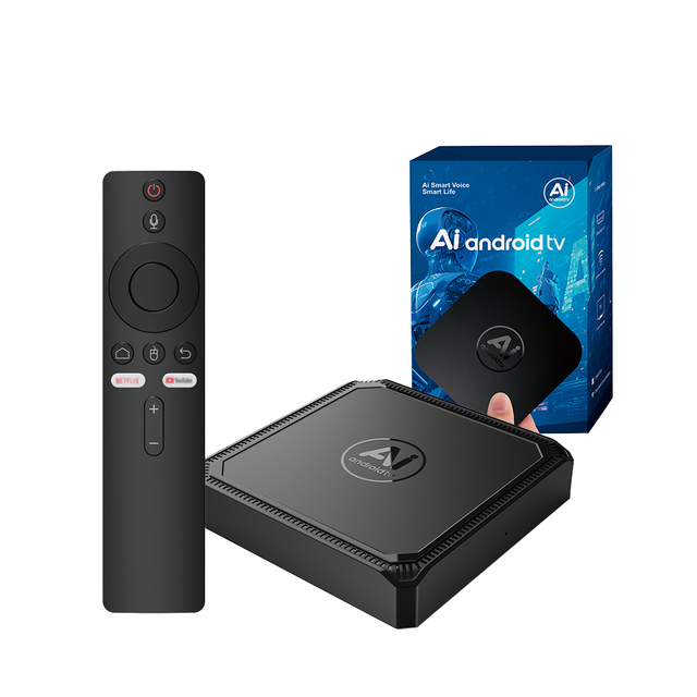 Topleo Ott Stb Android 15 TV Box 128GB 8GB RAM Amlogic Quad Core Smart Box AI 8K