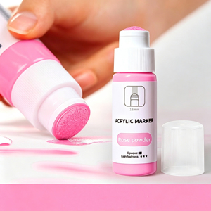 Marcador de Pintura Acrílica de 60 ml, Rotulador para Graffiti, Punta de 18 mm, Multicolor, Resistente al Agua, a Base de Agua, de Gran Capacidad - Product Image 5