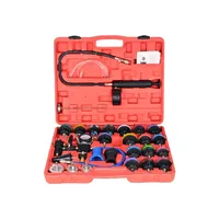 Kit de test de fuites du système de refroidissement automobile en alliage d'aluminium CIHOO 28 pièces, jauge de pression de radiateur, outil de diagnostic sous vide