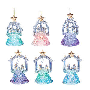 Juego de 6 adornos LED de Natividad para decoración navideña - Product Image 3