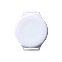 KKM W8 tombol Sos Sensor Akselerometer Ibeacon 5.0 Wearable Ble Tag Beacon