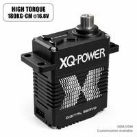 Moteur Servo à Couple Élevé XQ-S9150D 180kg 16.8V Sans Balais Étanche Bus Série Engrenage Acier Inoxydable Bras Robotique Vente en Gros OEM