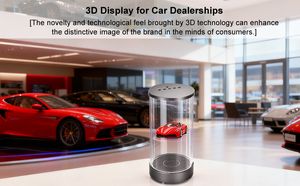 FYD-09 Vitrine de 7 pouces à haute luminosité pour produits de parfumerie avec prise en charge multilingue et certification CE - Product Image 6