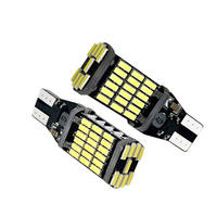 Ampoules LED de recul pour voiture Liwiny Canbus T15 4014 45SMD, haute qualité, pour stationnement