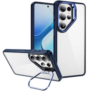 Coque de téléphone portable hybride antichoc en TPU et acrylique avec support d'appareil photo et béquille pour <span class=keywords><strong>Samsung</strong></span> S26 Ultra S25 S24 Plus - Product Image 1