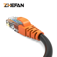 ZHEFAN Mixed Color Soft Pvc Cat5e Cat6 Rj45 Ethernet-Netzwerk kabel Zug entlastungs stiefel Kabelst ecker Stecker abdeckung
