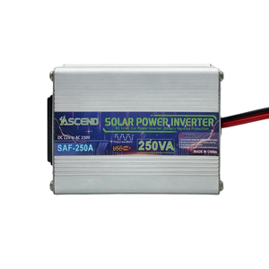 ASCEND Güneş Enerjisi İnvertörü 120W Modifiye Sinüs Dalgası 12V <span class=keywords><strong>DC</strong></span>'den 220V/230V AC'ye Araç İnvertörü Çoklu Koruma Özellikli SAF-250A - Product Image 4