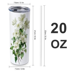Gobelet isotherme en acier inoxydable 20 oz avec logo personnalisé, tasse de voyage personnalisée - Product Image 1