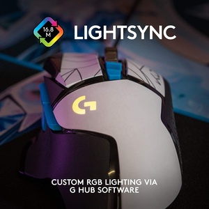 Ratón para Juegos Logitech G502 Hero Light Speed Original, con Cable e Inalámbrico de 2.4 GHz, Hero 16000dpi, RGB - Product Image 6