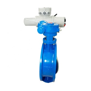 Válvula de Mariposa Doble Excéntrica Motorizada Eléctrica DN40-DN4000 para Agua, Gas y Aceite - 0.6-2.5MPa con Extremo RF Flangeado - Product Image 5