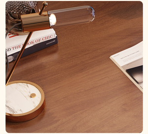 Mesa de estudio para estudiantes en casa, estantería, estantería, mesa de ordenador integrada, juego de mesa y silla moderno y sencillo - Product Image 4