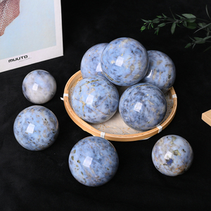 Wholesale High Quality <b>Crystal</b> Healing Stone Blue Opal Sphere <b>Crystal</b> <b>Ball</b> for Home Decoration - Product Image 1