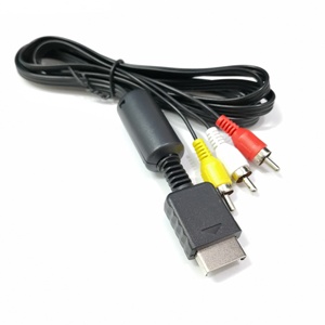Câble AV pour Nintendo Switch, connexion filaire vidéo audio composite RCA, connecteur en plastique de 1,8 m - Product Image 1