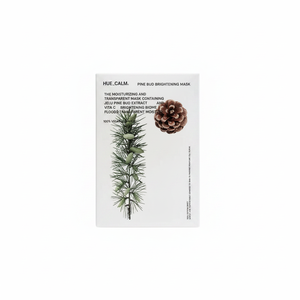 แผ่นมาส์กหน้าเพื่อผิวกระจ่างใส10ea ตาสน Huecalm - Product Image 2