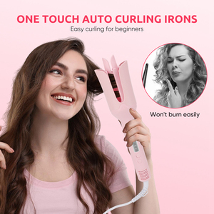 Private Label Hair Curler Rollers Machine Heated <strong>Automatic</strong> Electric <strong>Curling</strong> Iron Small Hair Curlers Rotating - Product Image 3
