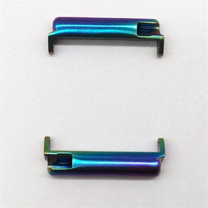 <span class=keywords><strong>MIM</strong></span> <span class=keywords><strong>316L</strong></span> 304ステンレス鋼ブラッシュドシルバーPVDブラックゴールドローズゴールド時計バンドコネクタFitbit Versa用アダプター - Product Image 5