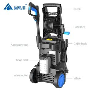 ANLU drain cleaner machine electric cold water car washer high clean Pressure Washer