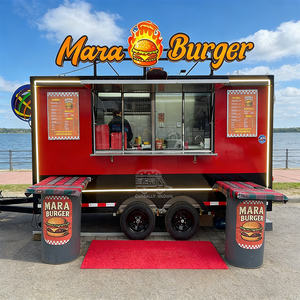 Remorque de cuisine mobile entièrement équipée pour la vente de tacos en rue aux États-Unis, chariot de restauration mobile - Product Image 5