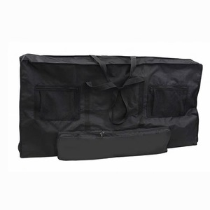 Sac de transport personnalisé avec fermeture éclair pour usine BSCI, porte-gobelet, repose-pieds, poignées de transport, housse de sac de rangement latéral, filet de rangement pliable - Product Image 1