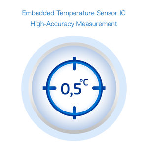 JUWELDigital温度計3.0高精度水槽温度モニター淡水海洋タンク用LCDディスプレイ - Product Image 2