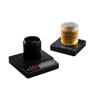 Balance à café numérique 2 kg 0,1 g Haute Précision avec Minuteur Trois Modes Rechargeable Outil de Pesée pour Barista