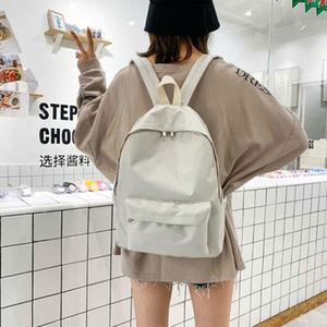 Sac à dos scolaire coréen tendance et simple pour fille, sac à bandoulière pour étudiante, vente directe en gros - Product Image 3