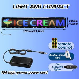 Đầy màu sắc màn hình mắt cho xe tải <span class=keywords><strong>Windows</strong></span>, lớn lập trình linh hoạt Màn hình LED, DIY xe năng động mắt LED bảng điều chỉnh thông minh màn hình mềm - Product Image 4