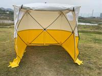 Tente de travail professionnelle pour l'extérieur, installation rapide sans outils, tente de camping facile à monter, abri pop-up carré pour les activités de plein air