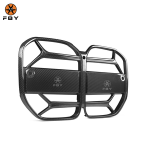 Griglia Anteriore in Fibra di Carbonio Stile CSL Con/Senza ACC per <span class=keywords><strong>BMW</strong></span> Serie 4 <span class=keywords><strong>G22</strong></span> 420i 430i M440i 2021+ - Product Image 4