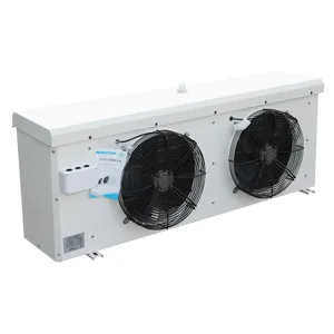 Evaporador condensador por temperatura, unidade de condensamento para quarto frio, para freezer, refrigerador de ar, evaporador com ventiladores ac