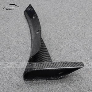 Carbon Fiber Front <b>Splitter</b> Front Bumper Lip Spoiler for Chevrolet Corvette C7 - Product Image 6