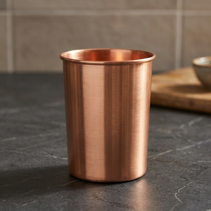 Vaso de Cobre de Color Sólido, Diseño Minimalista, Resistente al Calor, de Pared Simple, para Adultos, para Fiestas - Product Image 2